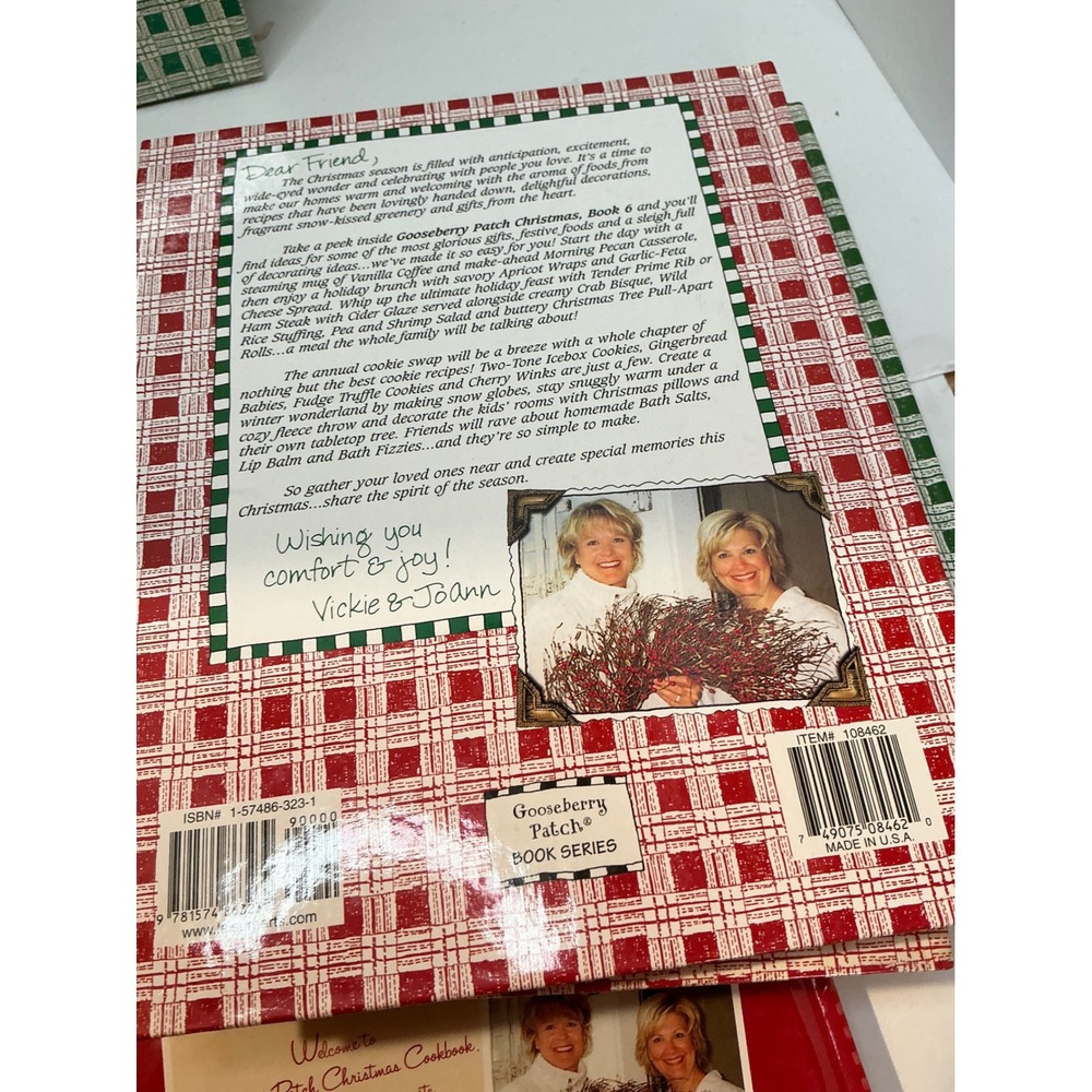 Gooseberry Patch Vintage Y2K Christmas Cookbook Lot Holiday Recipes Crafts Lot 6 - Picture 16 of 16